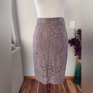 Victoria’s Secret Pencil Skirt In Mauve Size 6